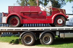 Fire truck transport